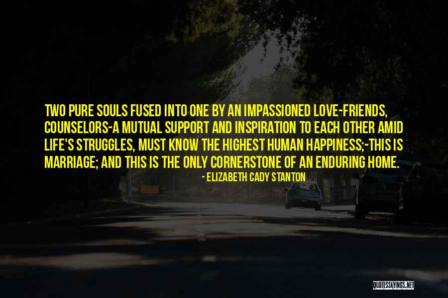 Friends Support Each Other Quotes By Elizabeth Cady Stanton Friends Support Each Other Quotes By Elizabeth Cady Stanton