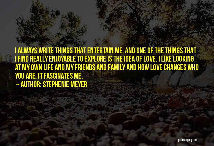 Friends That Are Like Family Quotes By Stephenie Meyer