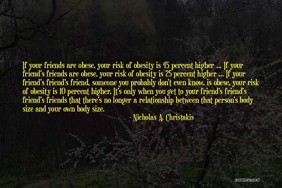 Friends That Are No Longer Your Friend Quotes By Nicholas A. Christakis Friends That Are No Longer Your Friend Quotes By Nicholas A. Christakis