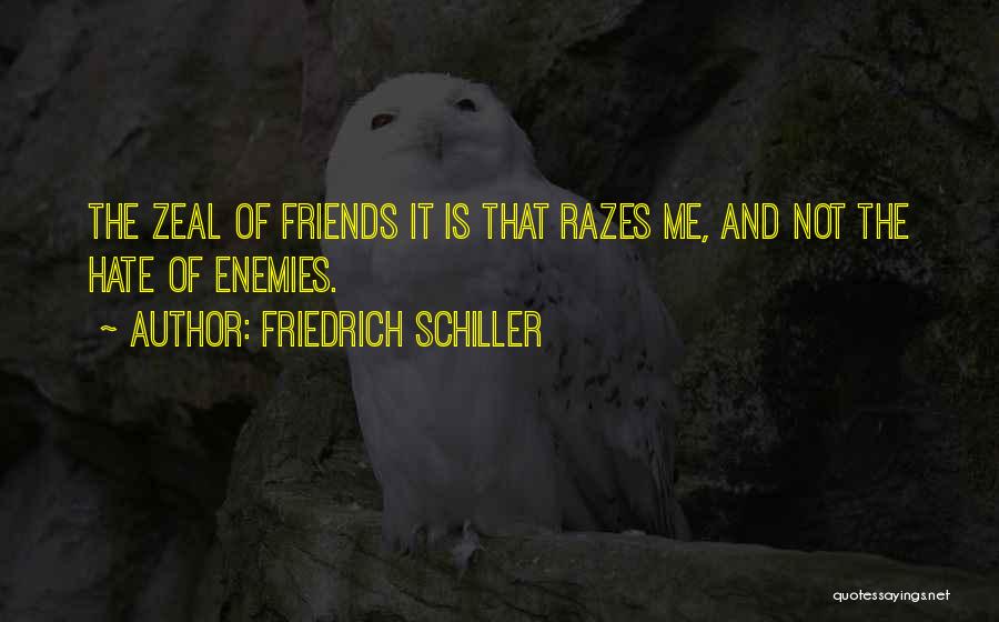 Friends That Hate Quotes By Friedrich Schiller