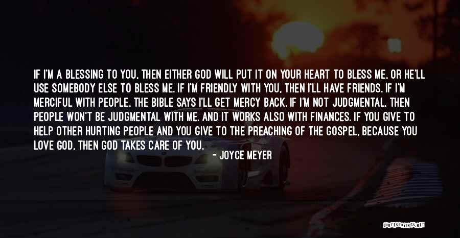 Friends That Have Hurt You Quotes By Joyce Meyer