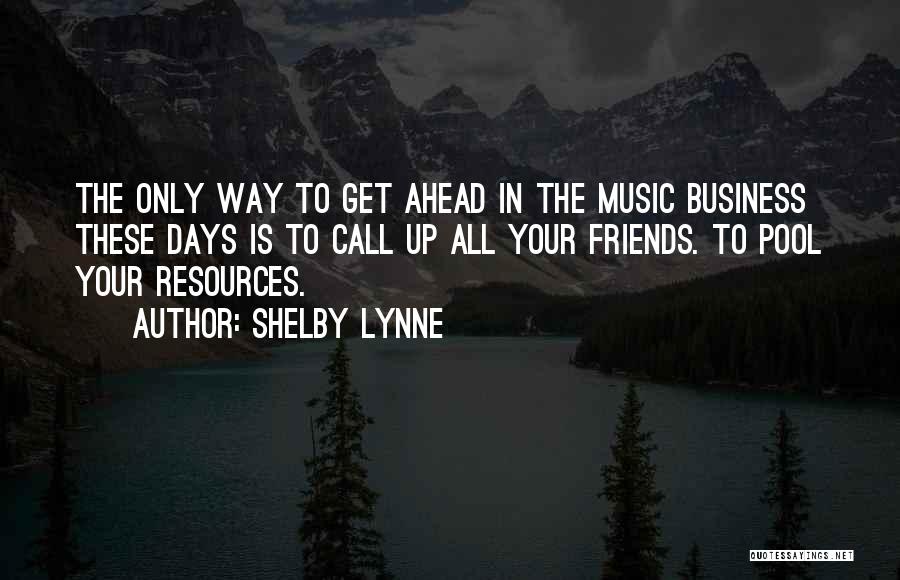 Friends These Days Quotes By Shelby Lynne