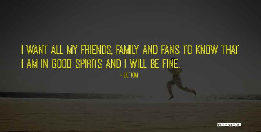 Friends To Family Quotes By Lil' Kim Friends To Family Quotes By Lil' Kim