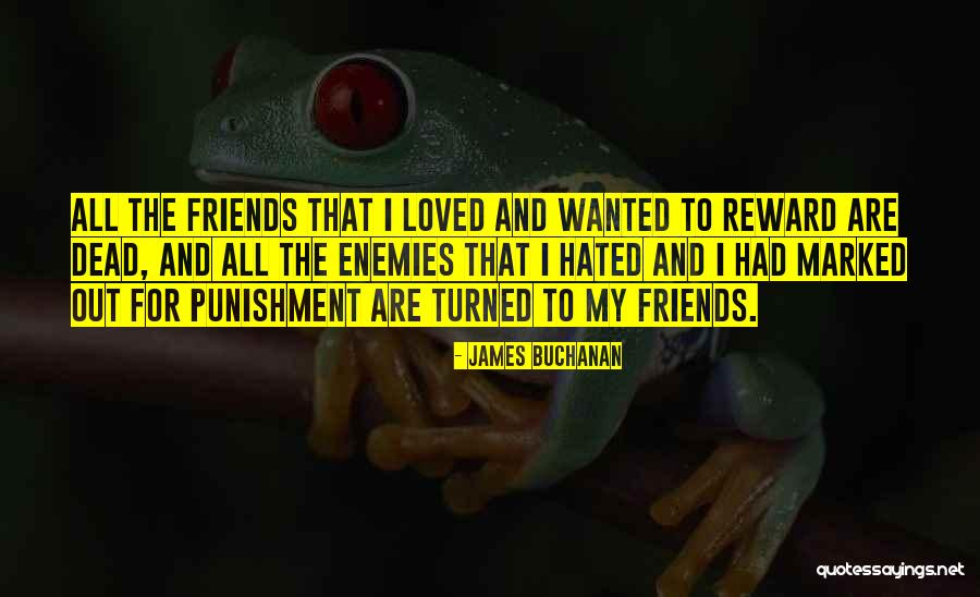 Friends Turned Enemies Quotes By James Buchanan