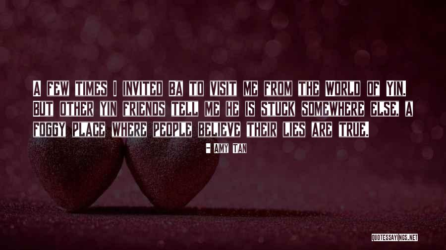 Friends Visit Quotes By Amy Tan Friends Visit Quotes By Amy Tan