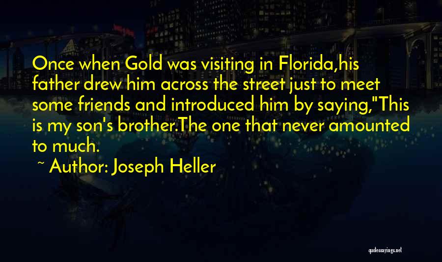 Friends Visiting Quotes By Joseph Heller