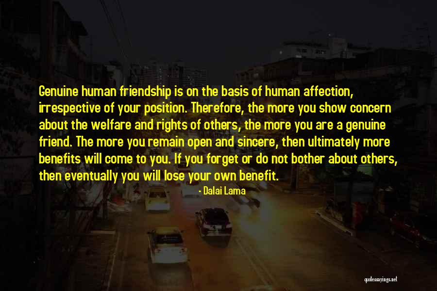 Friends W Benefit Quotes By Dalai Lama Friends W Benefit Quotes By Dalai Lama