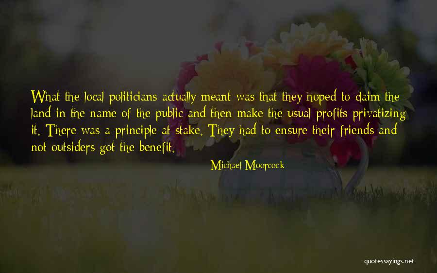 Friends W Benefit Quotes By Michael Moorcock Friends W Benefit Quotes By Michael Moorcock