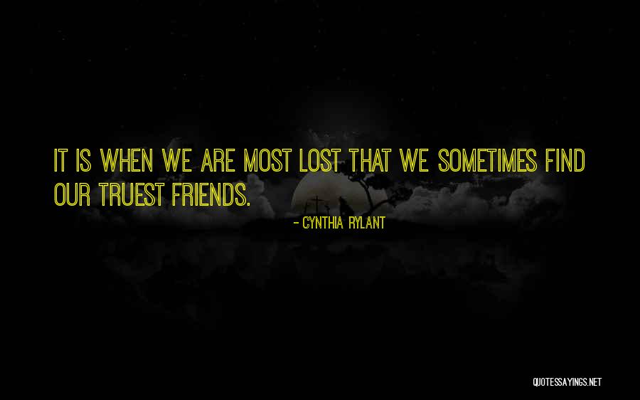 Friends We Lost Quotes By Cynthia Rylant