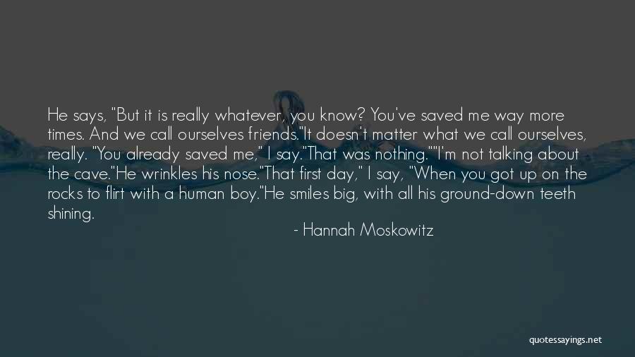 Friends We've Lost Quotes By Hannah Moskowitz