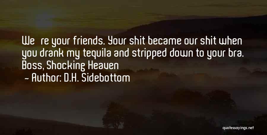 Friends When You're Down Quotes By D.H. Sidebottom