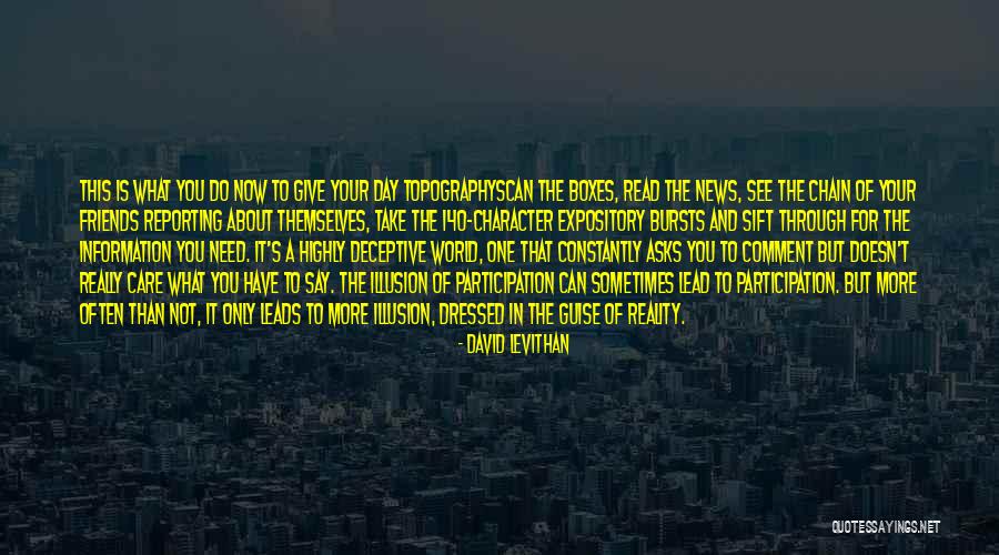 Friends Who Doesn't Care Quotes By David Levithan Friends Who Doesn't Care Quotes By David Levithan
