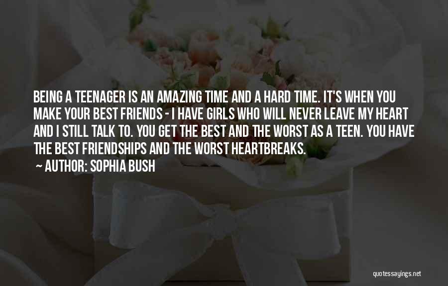 Friends Who Leave You Quotes By Sophia Bush