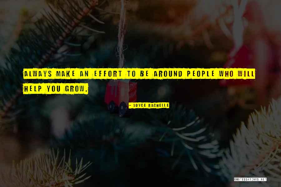 Friends Who Make No Effort Quotes By Joyce Rachelle