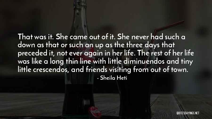 Friends Who Never Let You Down Quotes By Sheila Heti