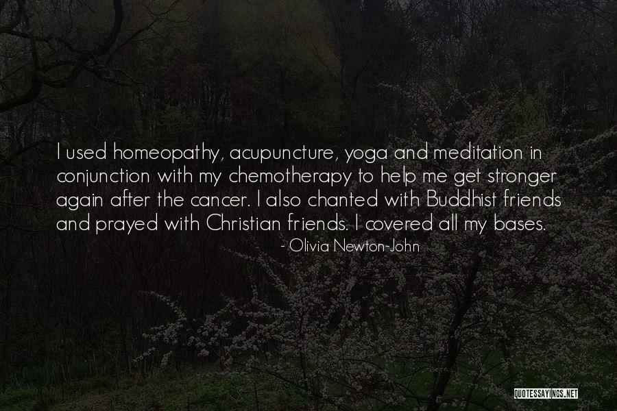 Friends With Cancer Quotes By Olivia Newton-John Friends With Cancer Quotes By Olivia Newton-John
