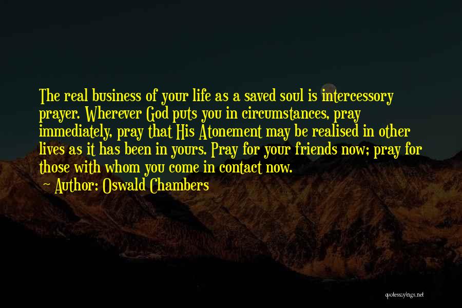 Friends With God Quotes By Oswald Chambers