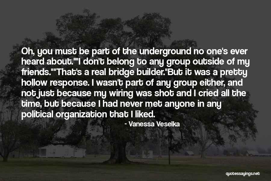 Friends You Just Met Quotes By Vanessa Veselka