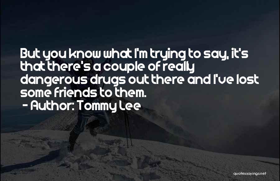 Friends You Lost Quotes By Tommy Lee
