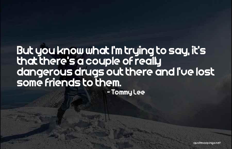 Friends You Lost Quotes By Tommy Lee