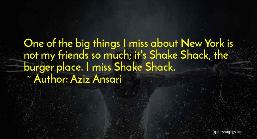 Friends You Will Miss Quotes By Aziz Ansari