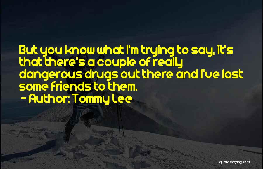 Friends You've Lost Quotes By Tommy Lee