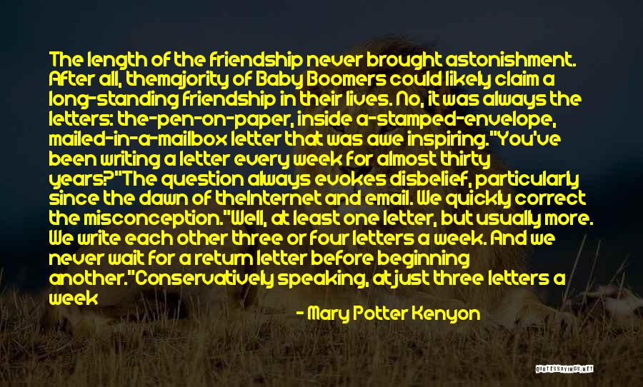 Friendship And Baby Quotes By Mary Potter Kenyon Friendship And Baby Quotes By Mary Potter Kenyon