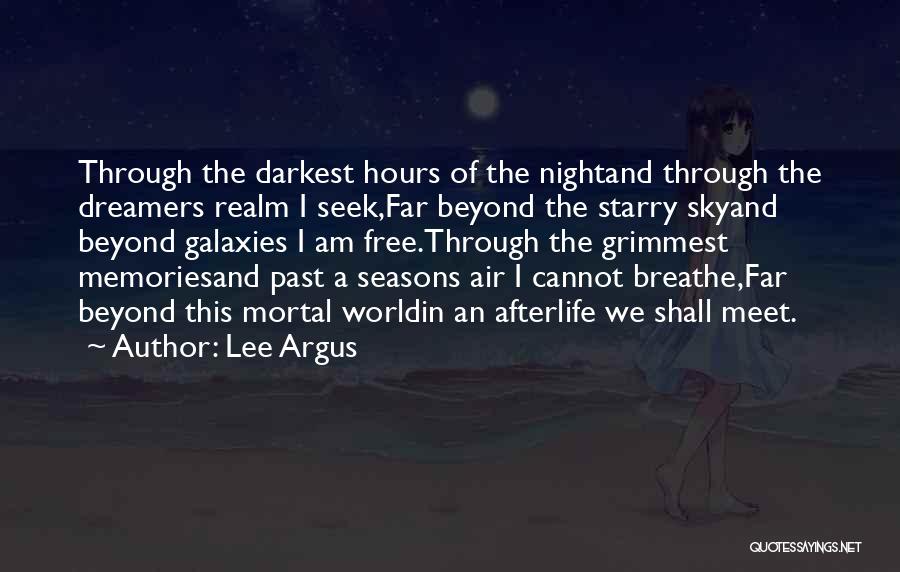 Friendship And Death Quotes By Lee Argus