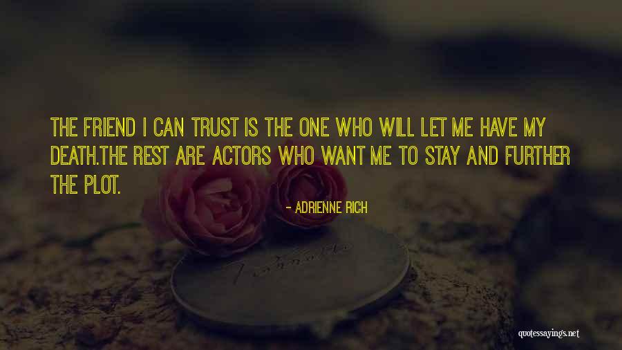 Friendship And Dying Quotes By Adrienne Rich Friendship And Dying Quotes By Adrienne Rich
