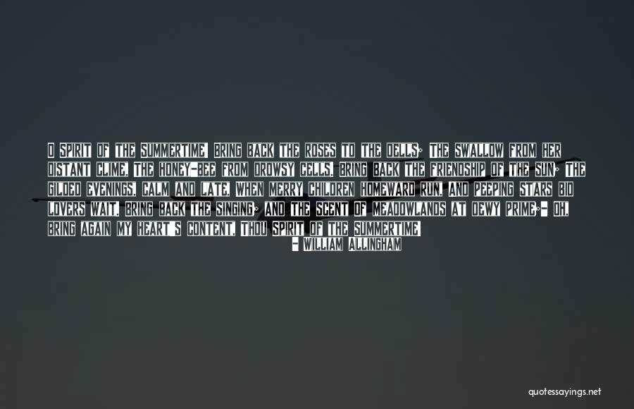 Friendship And Stars Quotes By William Allingham Friendship And Stars Quotes By William Allingham