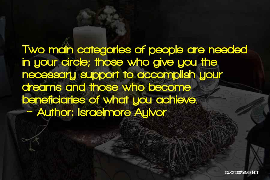 Friendship And Support Quotes By Israelmore Ayivor