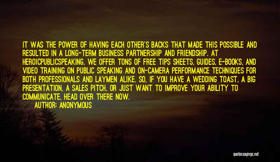 Friendship Anonymous Quotes By Anonymous