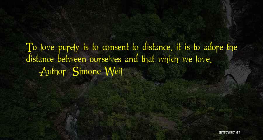 Friendship At A Distance Quotes By Simone Weil