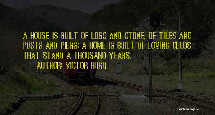 Friendship Built Quotes By Victor Hugo