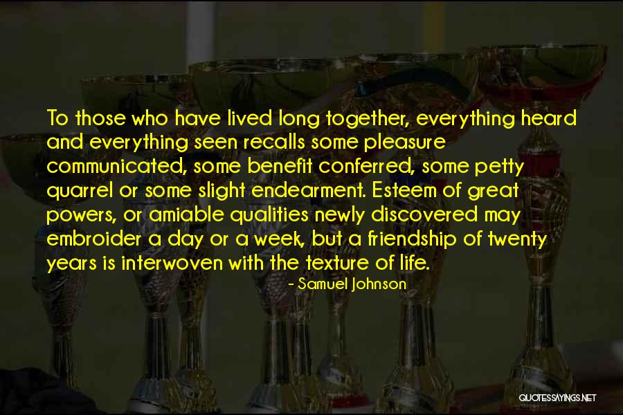Friendship Day Quotes By Samuel Johnson Friendship Day Quotes By Samuel Johnson