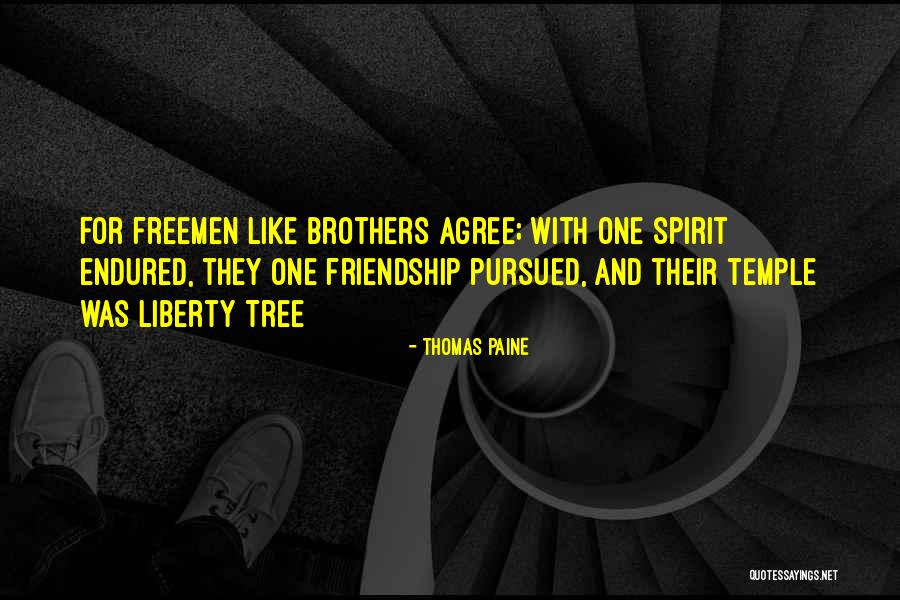 Friendship Endured Quotes By Thomas Paine Friendship Endured Quotes By Thomas Paine
