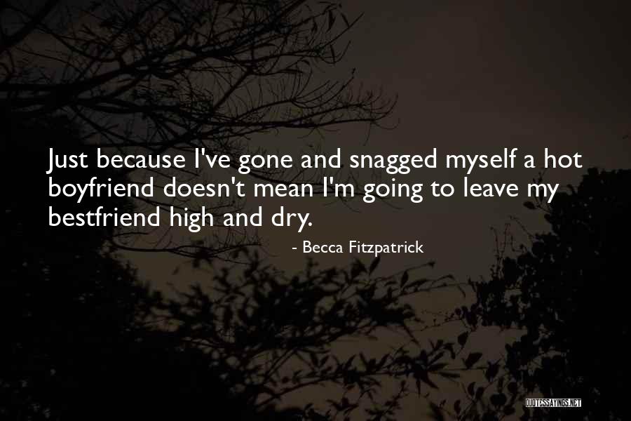 Friendship Ex Boyfriend Quotes By Becca Fitzpatrick