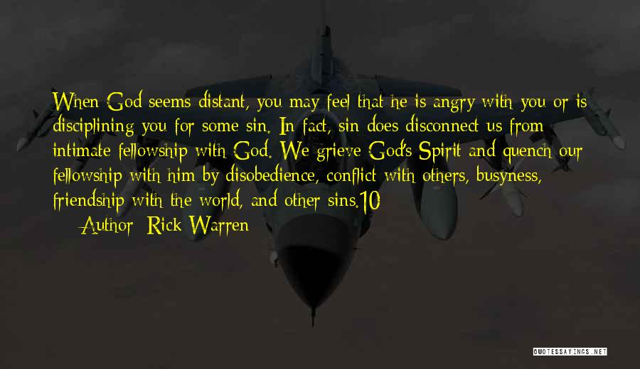 Friendship For Him Quotes By Rick Warren