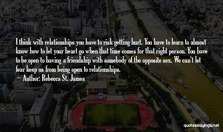 Friendship From Heart Quotes By Rebecca St. James
