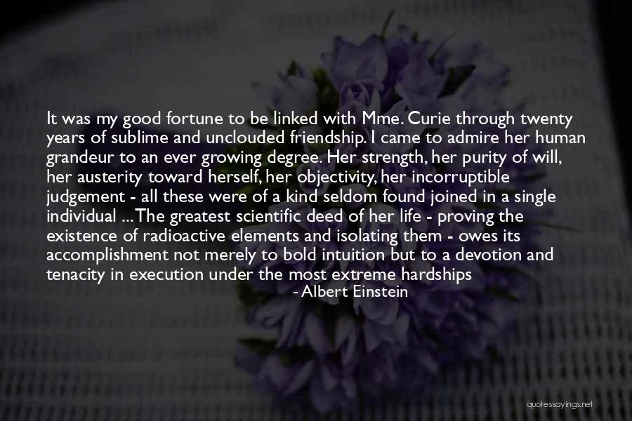 Friendship Hardships Quotes By Albert Einstein Friendship Hardships Quotes By Albert Einstein