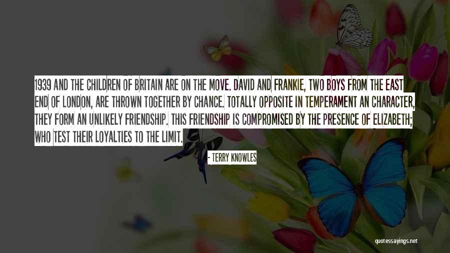 Friendship Has No Limit Quotes By Terry Knowles