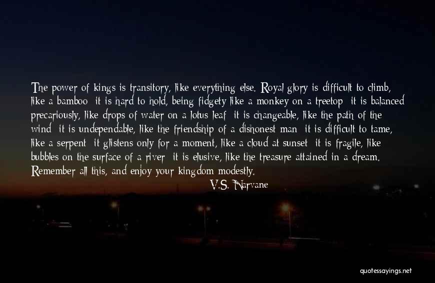 Friendship Is Difficult Quotes By V.S. Narvane