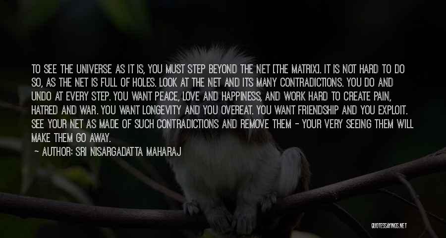 Friendship Is Hard Quotes By Sri Nisargadatta Maharaj