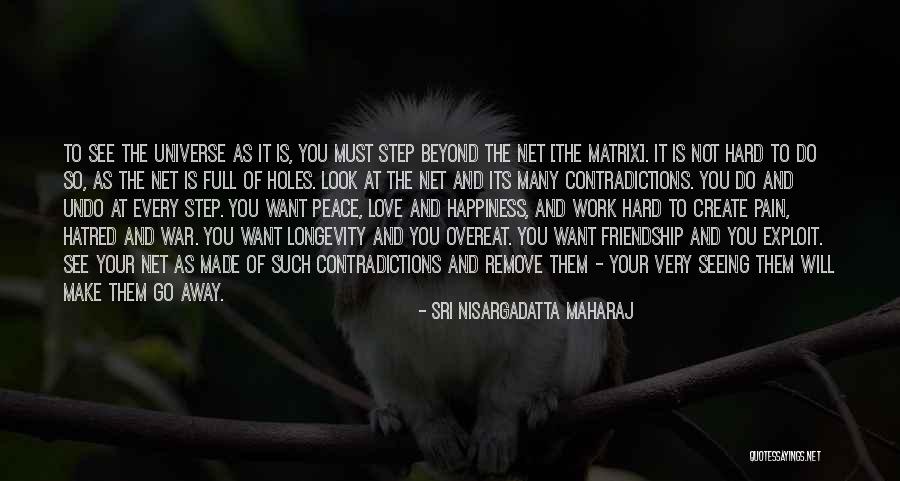 Friendship Is Hard Quotes By Sri Nisargadatta Maharaj