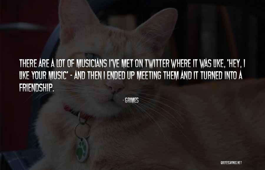 Friendship Is Like Music Quotes By Grimes Friendship Is Like Music Quotes By Grimes