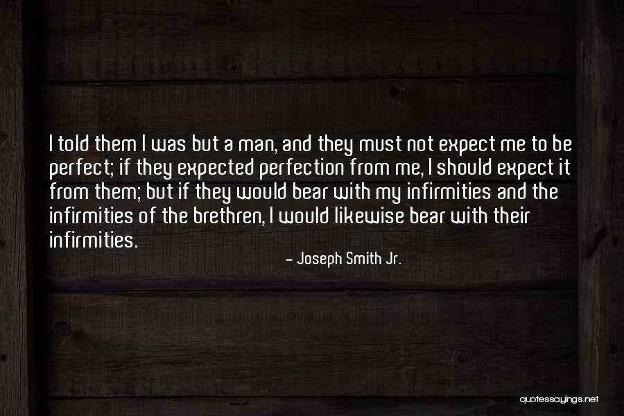 Friendship Is Not Perfect Quotes By Joseph Smith Jr. Friendship Is Not Perfect Quotes By Joseph Smith Jr.