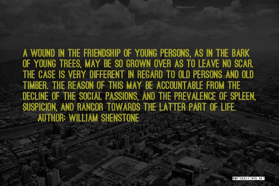 Friendship Is Over Quotes By William Shenstone