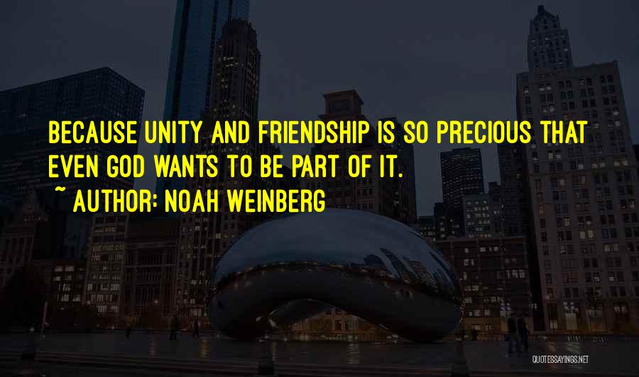 Friendship Is Precious Quotes By Noah Weinberg