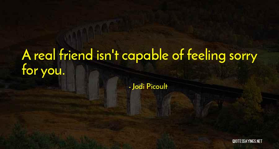 Friendship Isn't Quotes By Jodi Picoult
