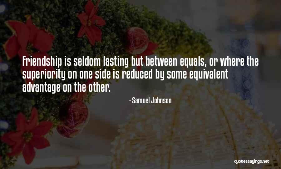 Friendship Lasting Quotes By Samuel Johnson Friendship Lasting Quotes By Samuel Johnson
